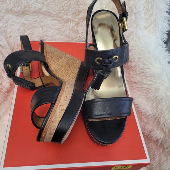 Coach wedge sandals - Picture 6 of 7